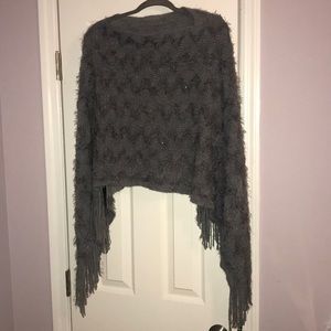 💥 gray poncho 💥